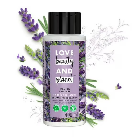 Love Beauty and Planet Argan Oil & Lavender Sulfate Free Shampoo 13.5 oz