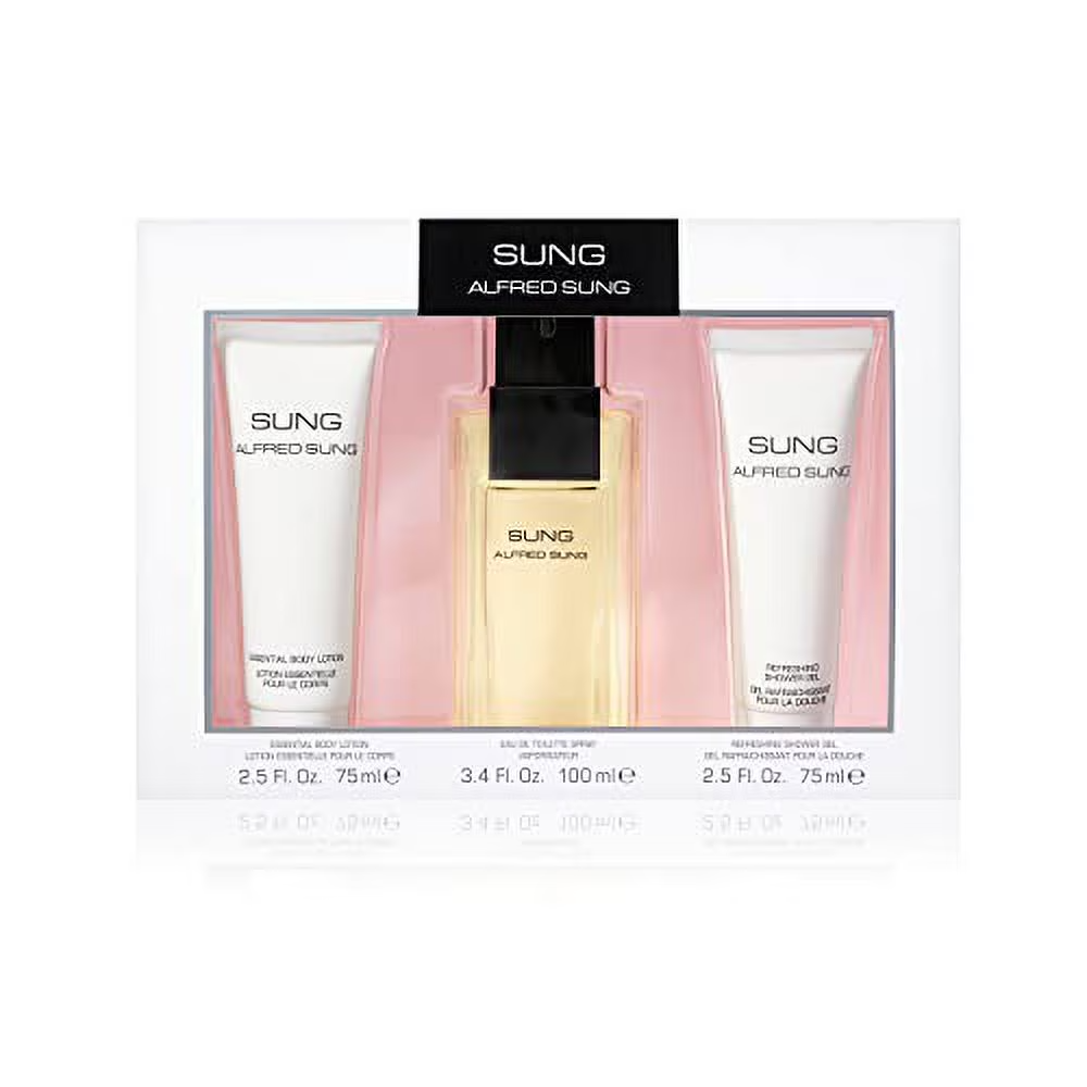 Sung by Alfred Sung Fragrance for Women 3 Piece Gift Set