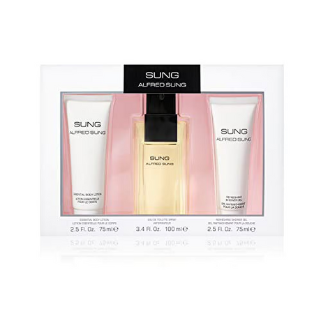 Sung by Alfred Sung Fragrance for Women 3 Piece Gift Set