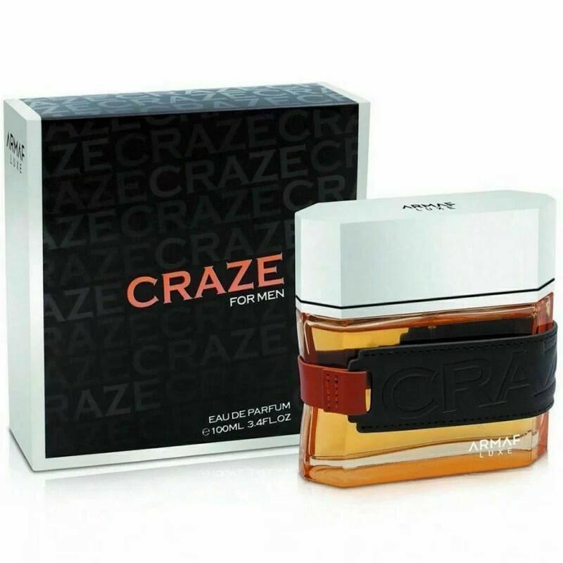 Craze by Armaf Eau de Parfum Spray for Men 3.4 oz