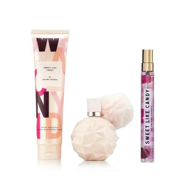 Sweet Like Candy by Ariana Grande Fragrance for Women 3 Piece Gift Set
