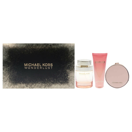 Wonderlust by Michael Kors Fragrance for Women 3 Piece Gift Set