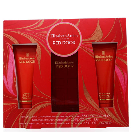 Elizabeth Arden Red Door Fragrance for Women 3 Piece Gift Set
