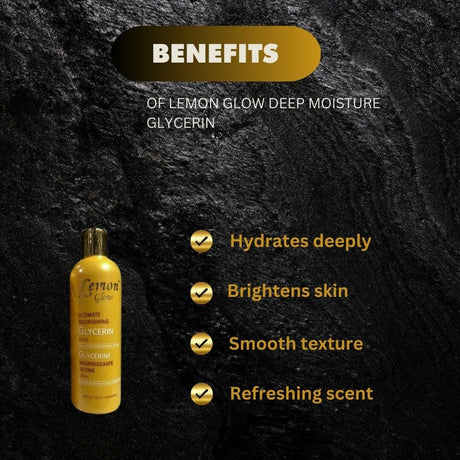 Lemon Glow Ultimate Nourishing Glycerin 16.8 oz