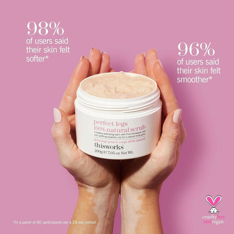 This Works Perfect Legs 100% Natural Scrub 7 oz