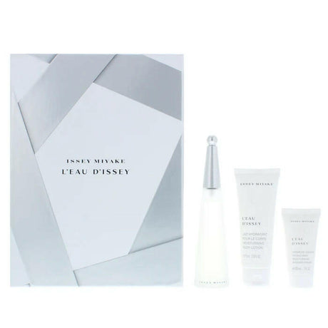 L'Eau D'Issey by Issey Miyake Fragrance for Women 3 Piece Gift Set
