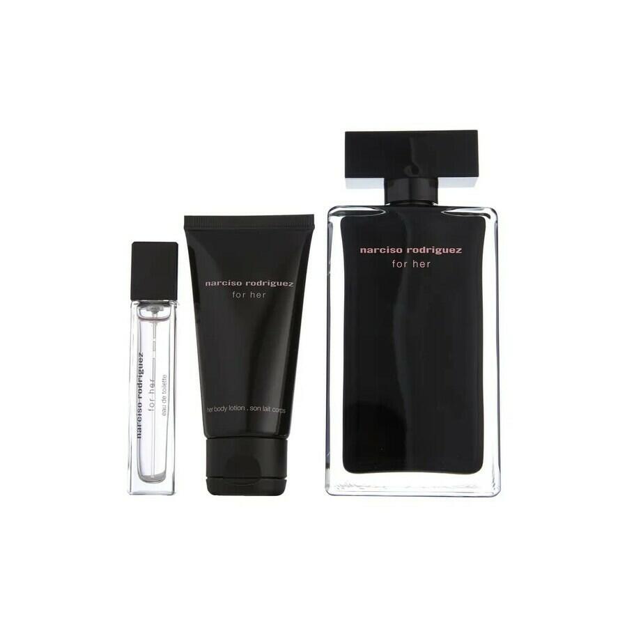Narciso Rodriguez for her Fragrance for Women 3 piece Gift Set