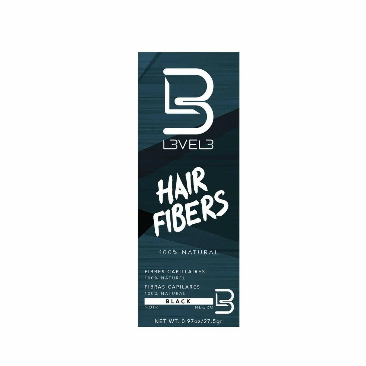 L3VEL3 Black Hair Fibers 0.97 oz