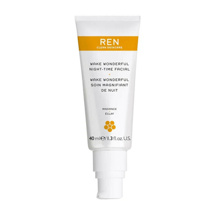 Ren Wake Wonderful Night-Time Facial 1.3 oz