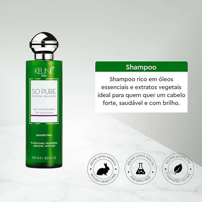 Keune So Pure Recover Shampoo 8.5 oz