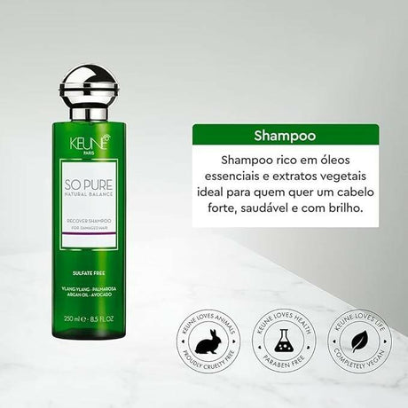 Keune So Pure Recover Shampoo 8.5 oz