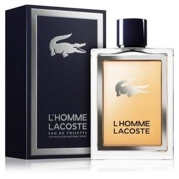 Lacoste L'Homme by Lacoste for Men Eau de Toilette Spray 3.3 oz