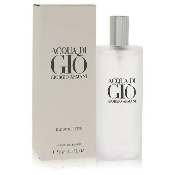 Acqua Di Gio by Giorgio Armani for Men Eau De Toilette Spray 0.5 oz