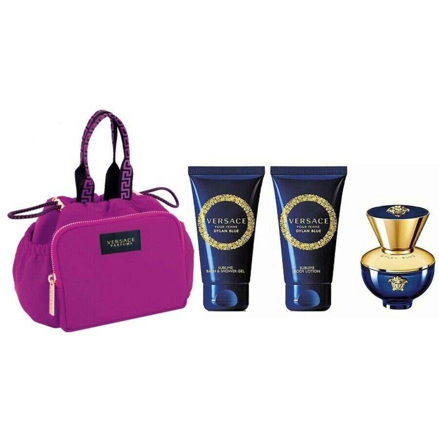 Versace Dylan Blue Fragrance for Women 4 Piece Gift Set