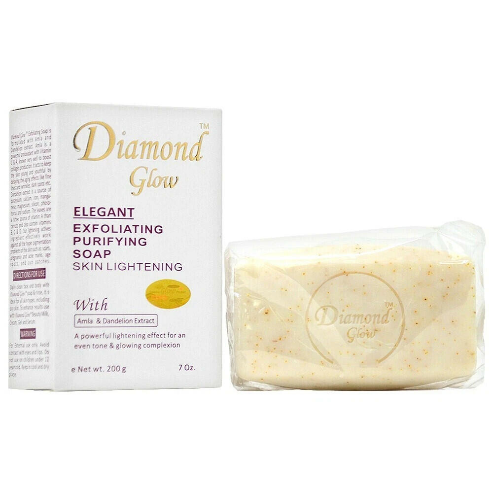 Diamond Glow Elegant Exfoliating Purifying Soap 7 oz