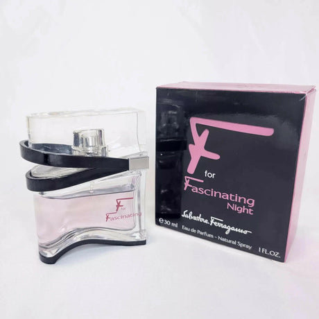 F by Fascinating Night by Salvatore Ferragamo for Woman Eau de Parfum Spray 1 oz