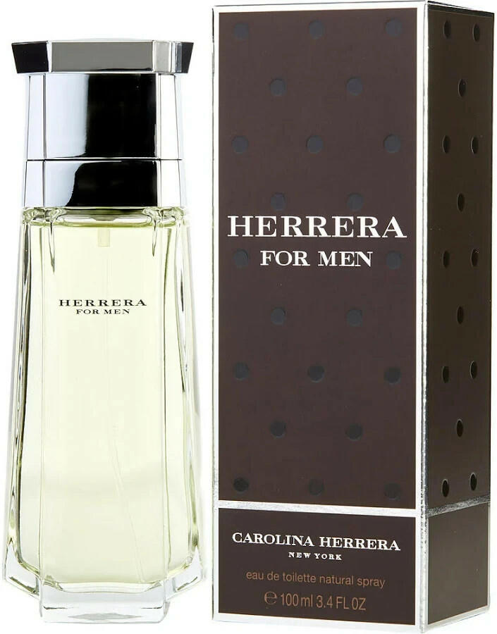 Herrera for Men by Carolina Herrera Eau de Toilette Spray 3.4 oz