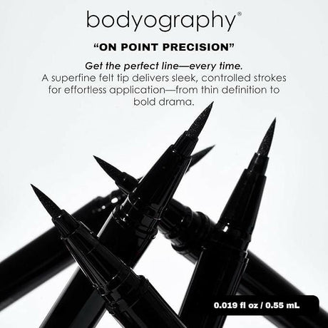 Bodyography On Point Liquid Liner Pen Jet Black