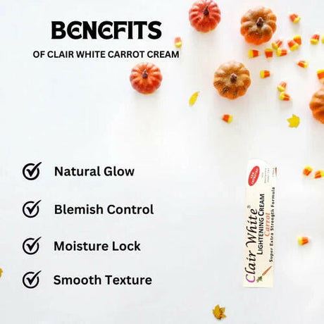 Clair White Carrot Brightening Cream 1.7 oz