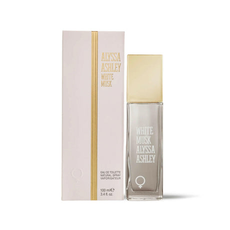 Alyssa Ashley White Musk for Women Eau De Toilette Spray 3.4 oz