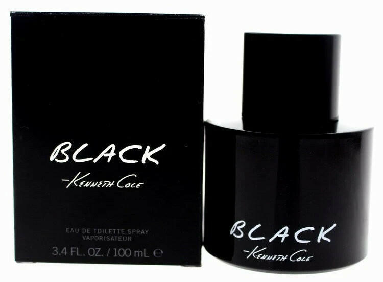 Kenneth Cole Black for Men Eau de Toilette Spray Tester 3.4 oz