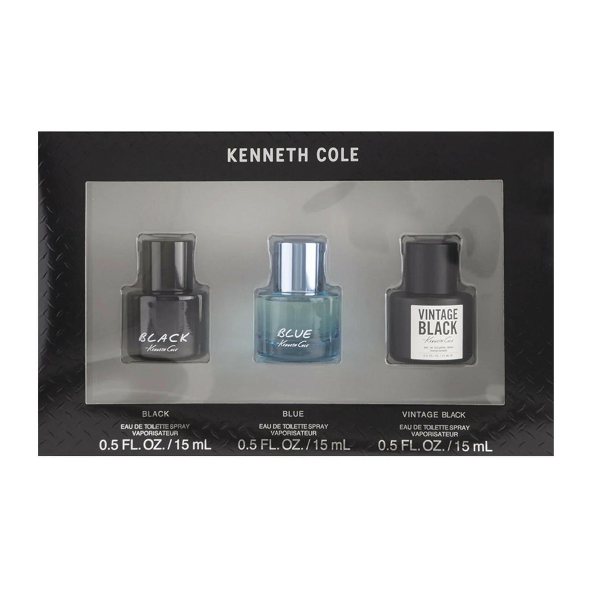 Kenneth Cole Mini Fragrances for Men 3 Piece Gift Set