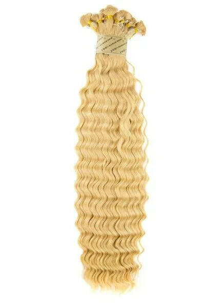 Bohyme Deep Wave Hand Tied Weft Remy Human Hair 18" Color 27