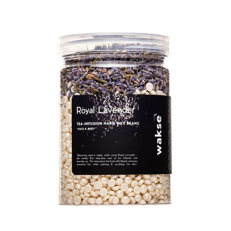 Wakse Royal Lavender Tea-Infusion Hard Wax Beans 10 oz