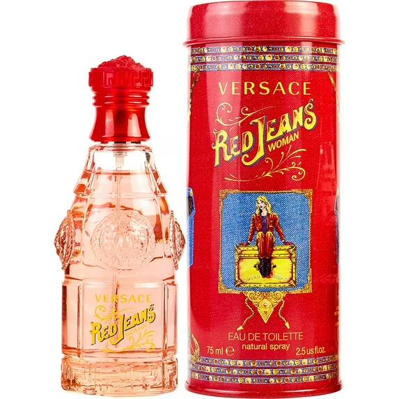 Red Jeans by Versace Eau De Toilette Spray for Women 2.5 oz