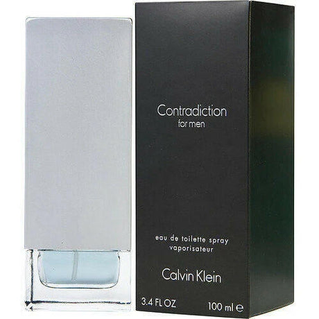 Contradiction by Calvin Klein for Men Eau de Toilette Spray 3.4 oz