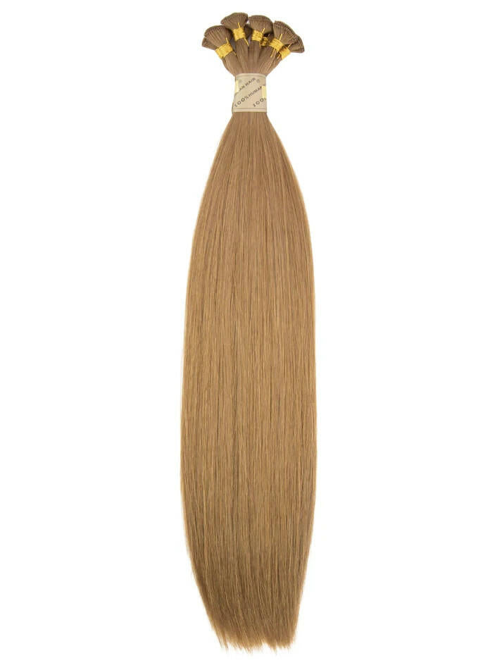 Bohyme Silky Straight Hand Tied Weft Human Hair 14" Color 6