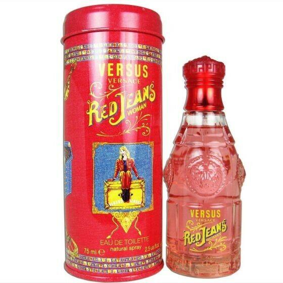 Red Jeans by Versace Eau De Toilette Spray for Women 2.5 oz