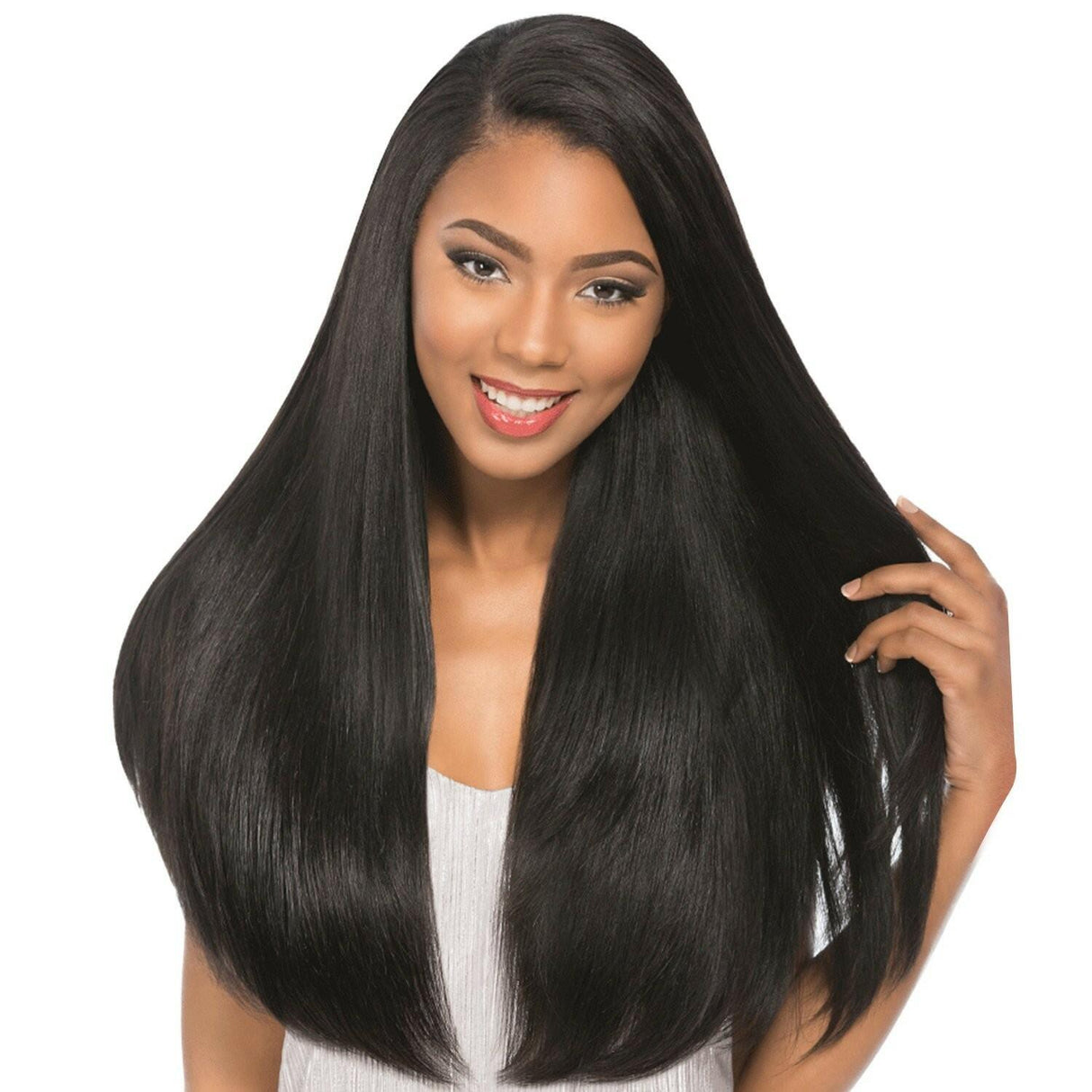 Sensationnel Goddess Luxury Remi Yaki Human Hair 10" Color 1