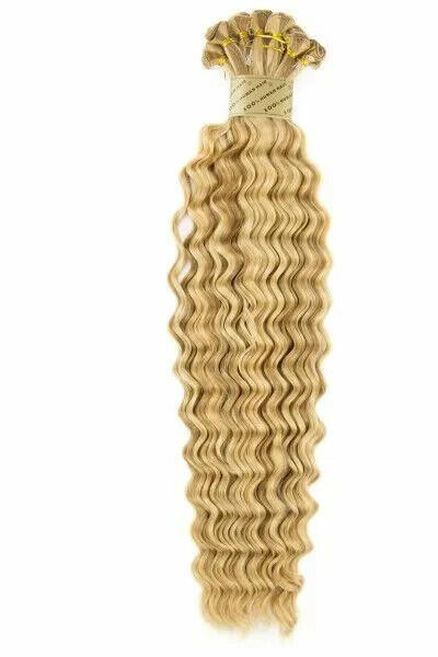 Bohyme Deep Wave Hand Tied Weft Remy Human Hair 22" Color H10/16