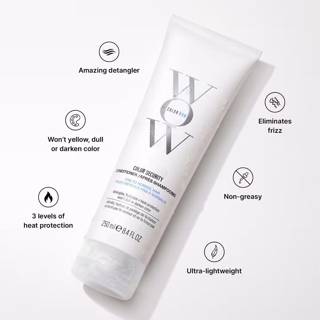 Color Wow Color Security Conditioner For Fine to Normal Hair 8.4 oz