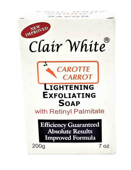 Clair White Carrot Brightening Exfoliating Soap 7 oz