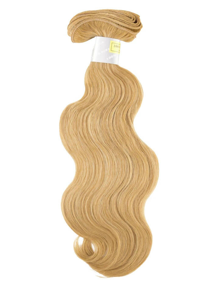 Bohyme European Body Wave Machine-Tied Weft Remy Human Hair 14" Color D14/22