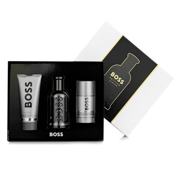 Hugo Boss Boss Bottled Parfum Fragrance for Men 3 Piece Gift Set