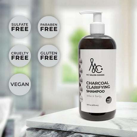 MC Salon Charcoal Clarifying Shampoo 16 oz