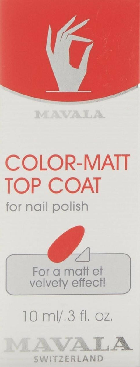 Mavala Color-Matt Top Coat 0.3 oz
