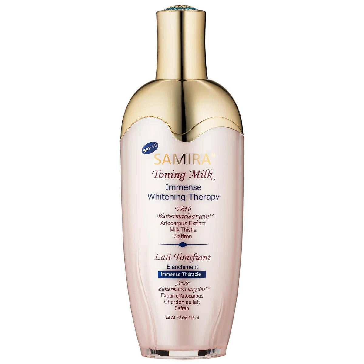 Samira Immense Therapy Toning Milk Body Lotion 12 oz
