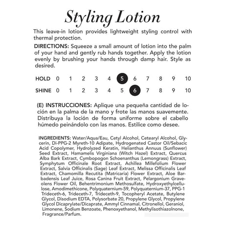 Keratin Complex Styling Lotion 5 oz