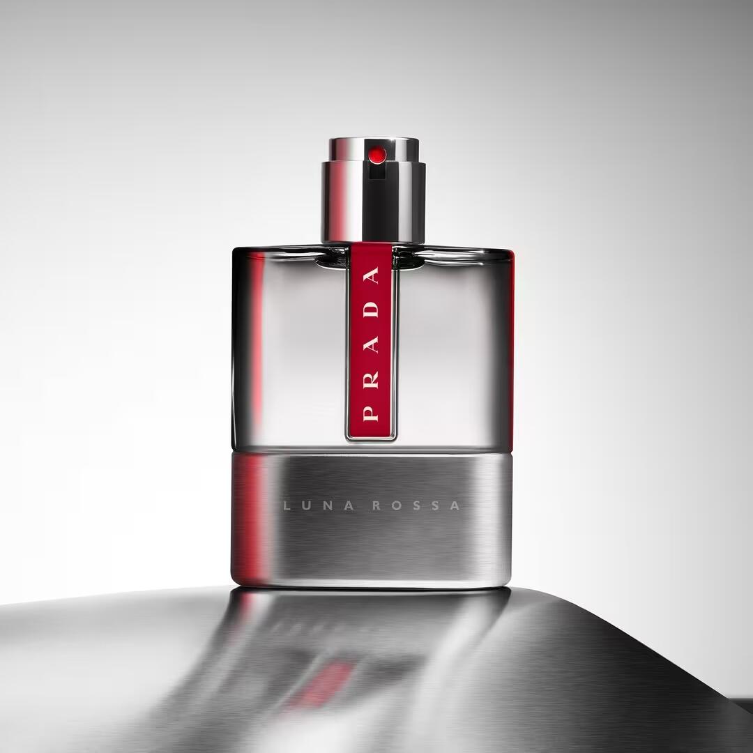Luna Rossa by Prada for Men Eau de Toilette Spray 3.4 oz