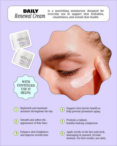 Robanda Retinol Daily Renewal Cream 2 oz