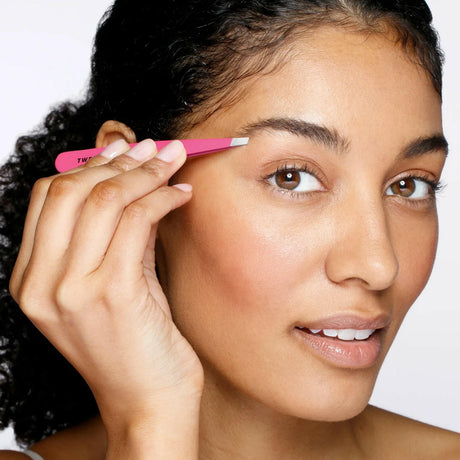 Tweezerman Slant Tweezer Pink