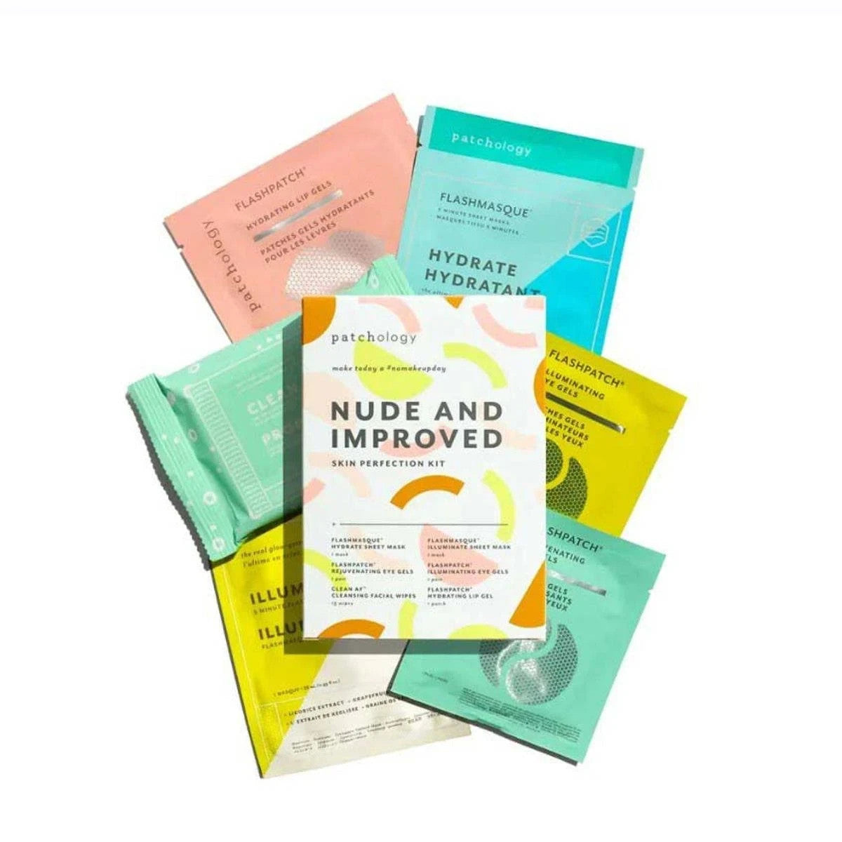 Patchology Nude and Improved Skin Perfection Kit