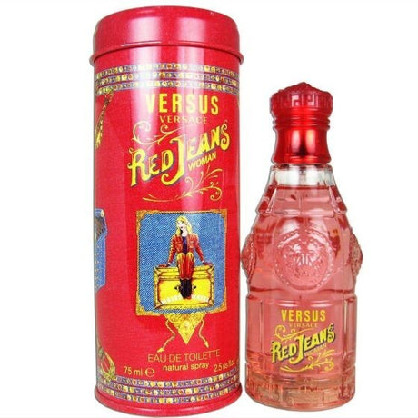 Red Jeans by Versace Eau De Toilette Spray for Women 2.5 oz
