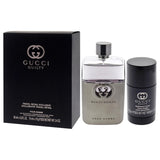 Gucci Guilty by Gucci Pour Homme Fragrance for Men 2 Piece Gift Set