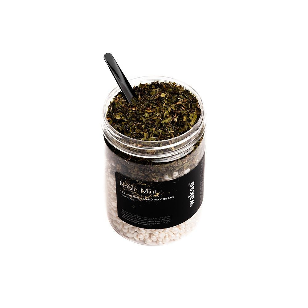 Wakse Noble Mint Tea-Infusion Hard Wax Beans 10 oz