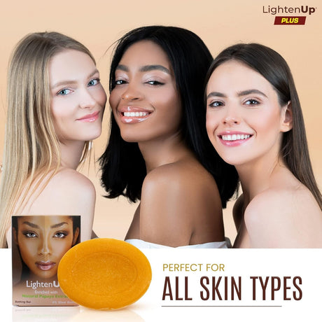 Omic Lighten Up Plus Papaya Extract Bathing Bar 3.5 oz